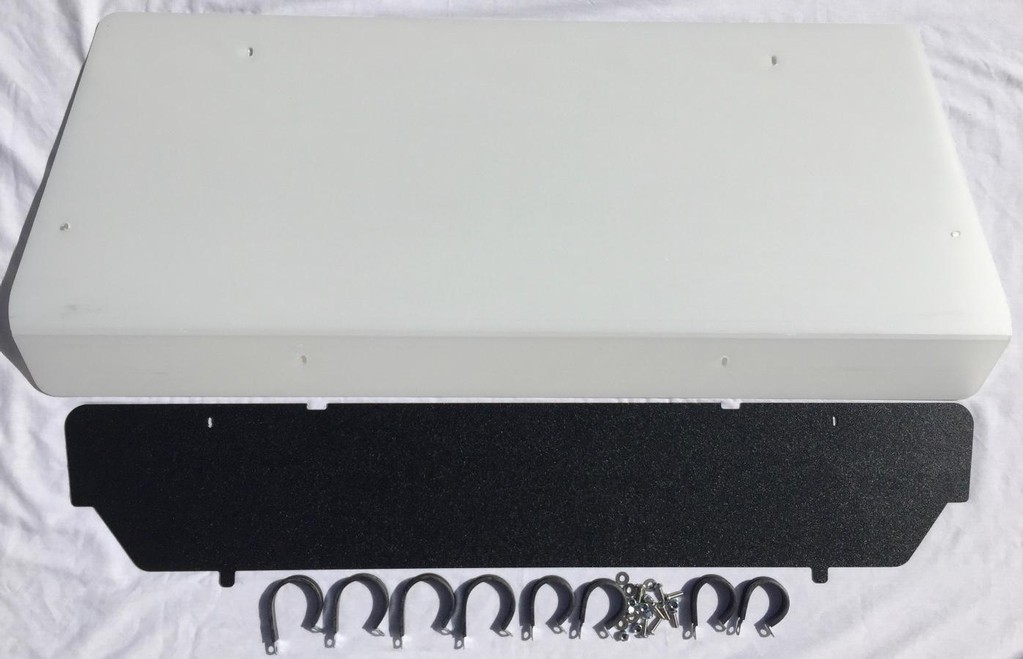 POLARIS RZR570, 800, 900 1/8" REAR PANEL WINDSHIELD KIT