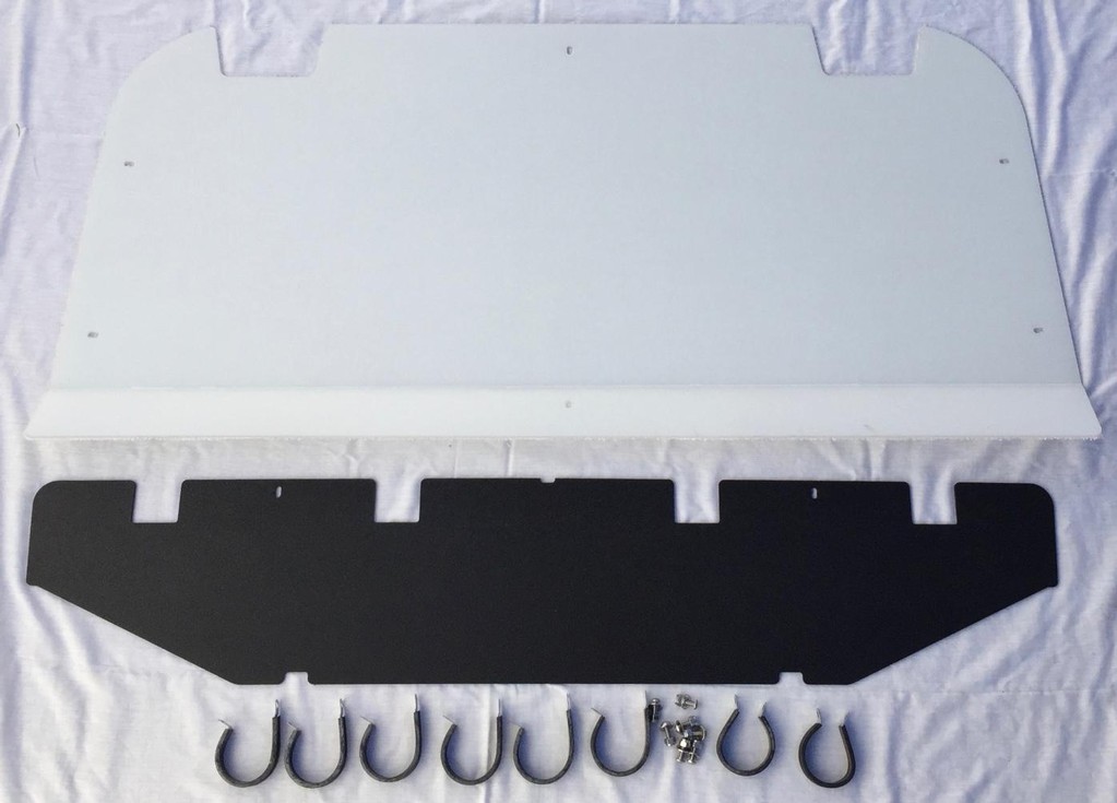 POLARIS RZR 900 3/16" CLEAR REAR PANEL WINDSHIELD KIT