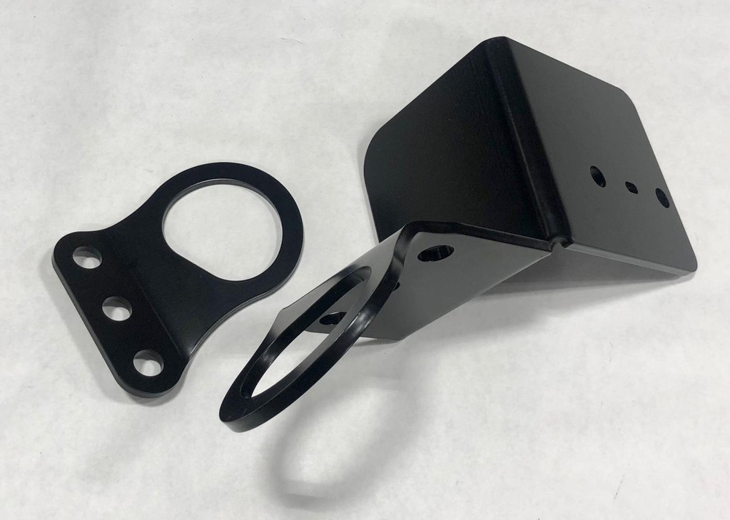 JD 1023 1025R 1026R 2025R 120 LOADER AMMO BASKET BRACKET MOUNT WITH HOLD DOWN