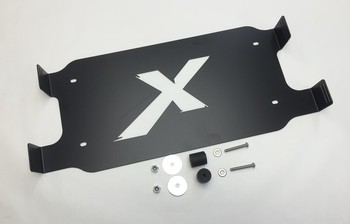 POLARIS RZR XP 1000 TIE DOWN PLATE FOR BED BLACK (40026)