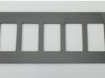 CARBON FIBER UNIVERSAL ROCKER SWITCH PANELS (5 SPOT)