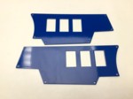 POLARIS RZR XP 1000 BLUE ALUMINUM 6 ROCKER SWITCH PANEL